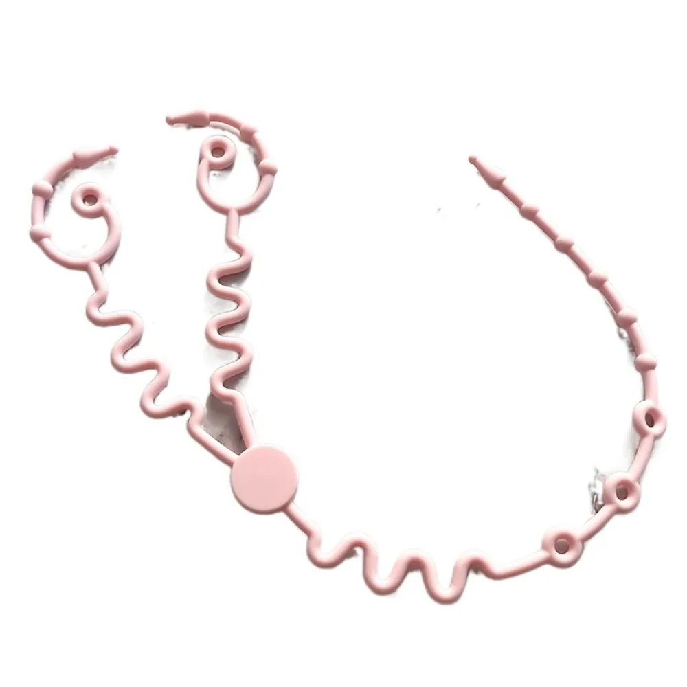 

Portable Silicon Nipple Anti-drop Chain Adjustable Double Head Pacifier Holder Clips Safety Stroller Accessories