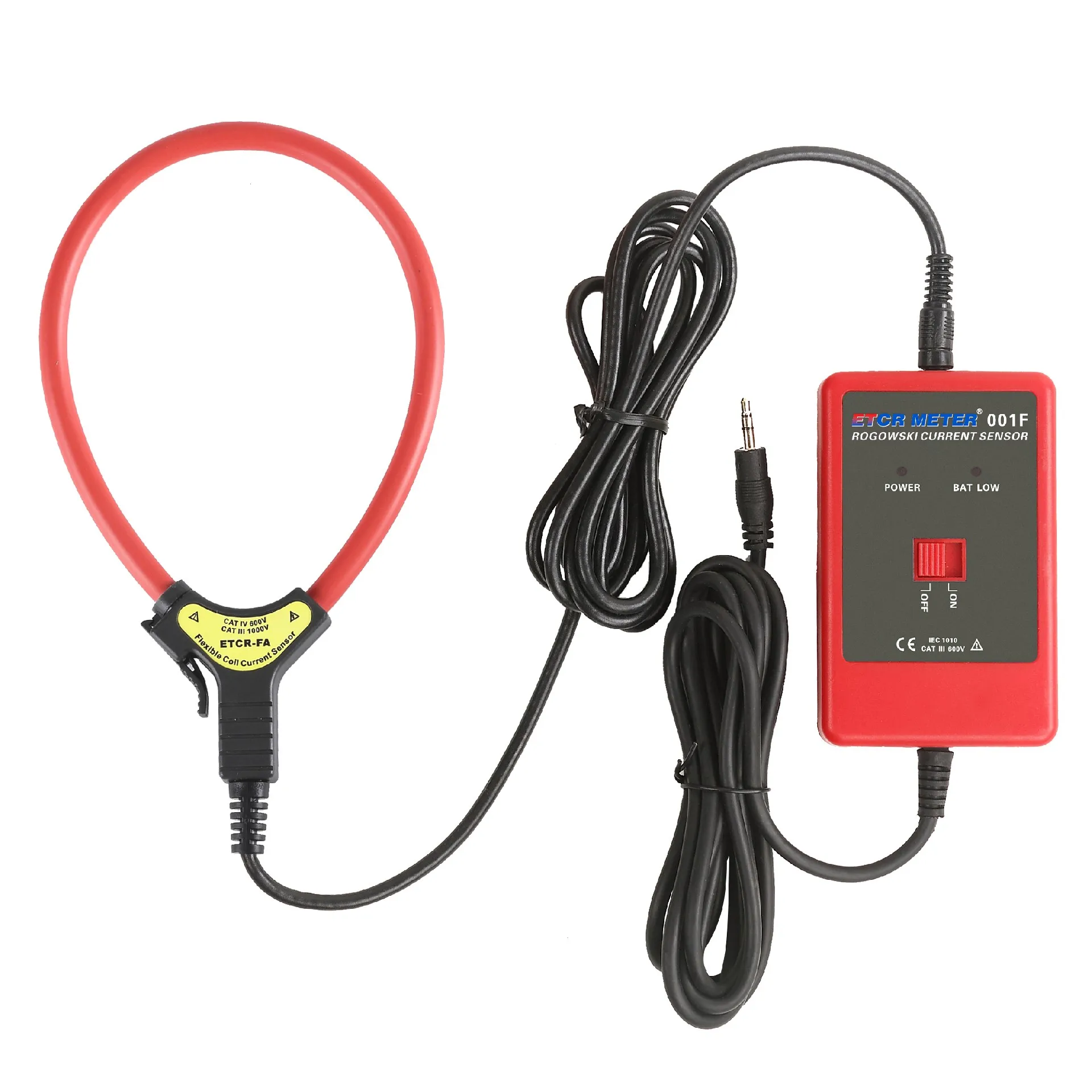 

Датчик тока с гибкими катушками ETCR200FB ETCR300FB, интегрируемый с измерителем тока ETCR001F, с раздельной интегрирующей катушкой и регулируемой толщиной.