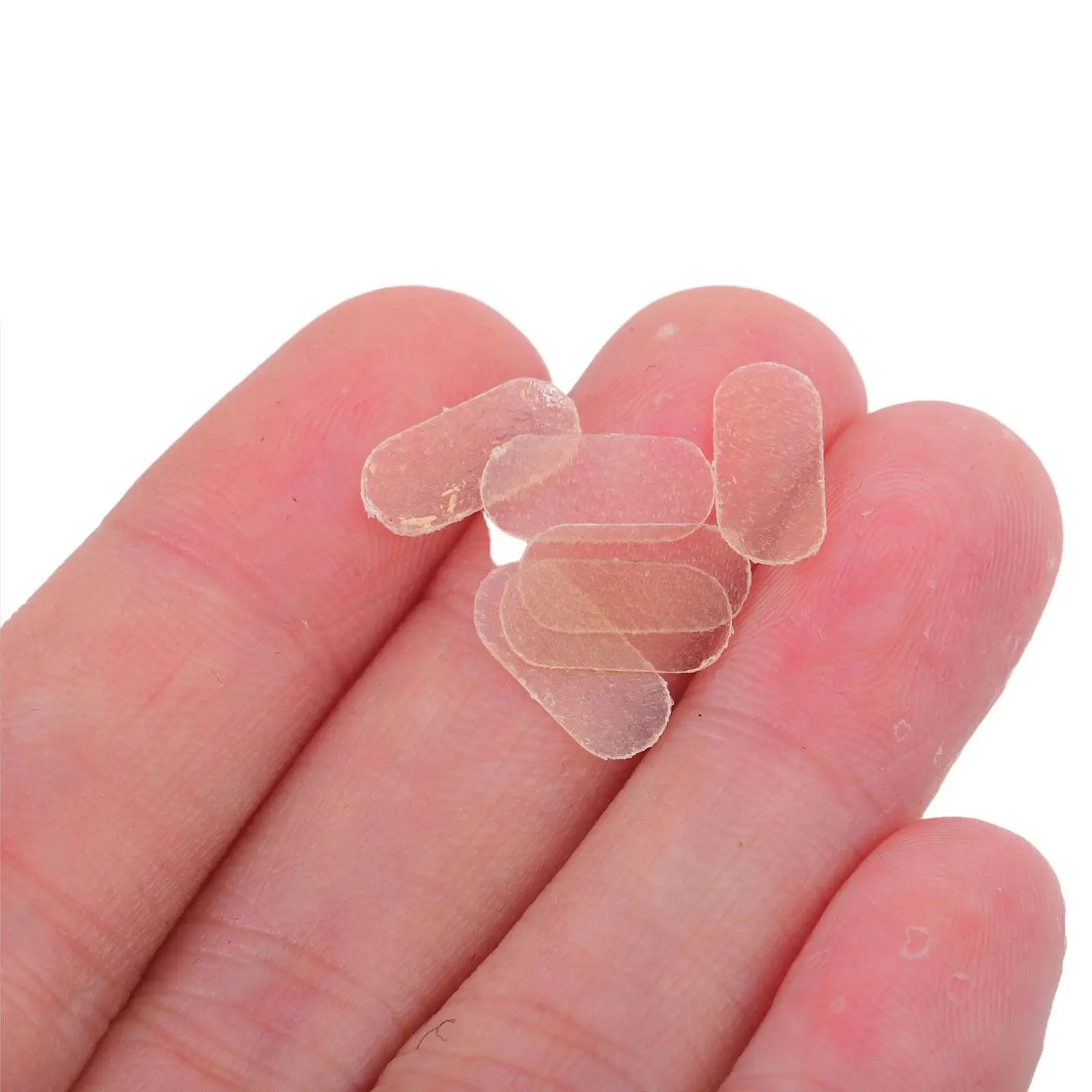 8Pcs Violin Bridge Parchment Pads E String Protectors Sheepskin Violin Cello Bridge Cover for Music Performance Practice