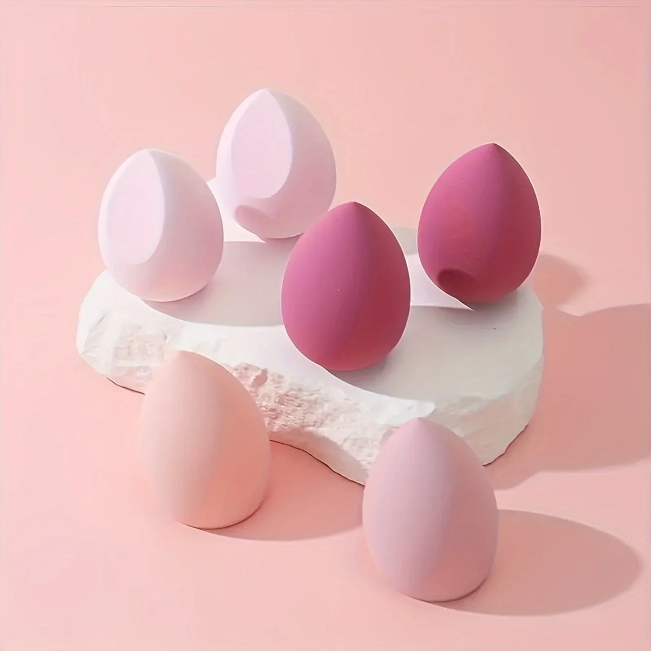 Super miękka gąbka do makijażu do stosowania na mokro i na sucho Niełateksowa gąbka do pudru Puff Odpowiednia do podkładu w płynie w kremie i podkładzie