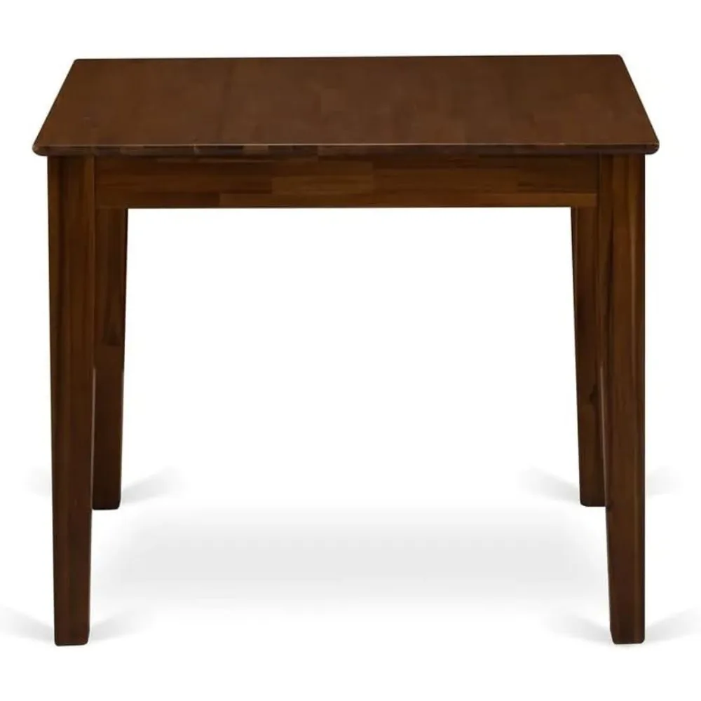 OXT-AWA-T Oxford Square Kitchen Dining Table for Small Spaces, 36x36 Inch, Antique Walnut