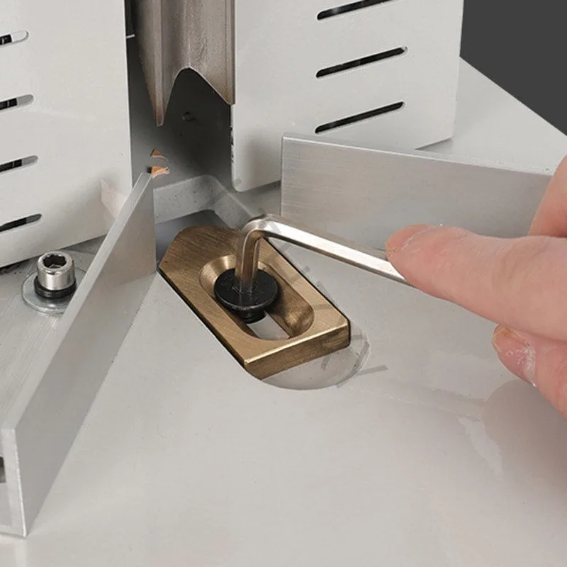 Heavy-Duty round Corner Cutter Machine for PVC Circuit Metal Plates Leather & Aluminum Foil Bags - Precision Edge Cutting Tool