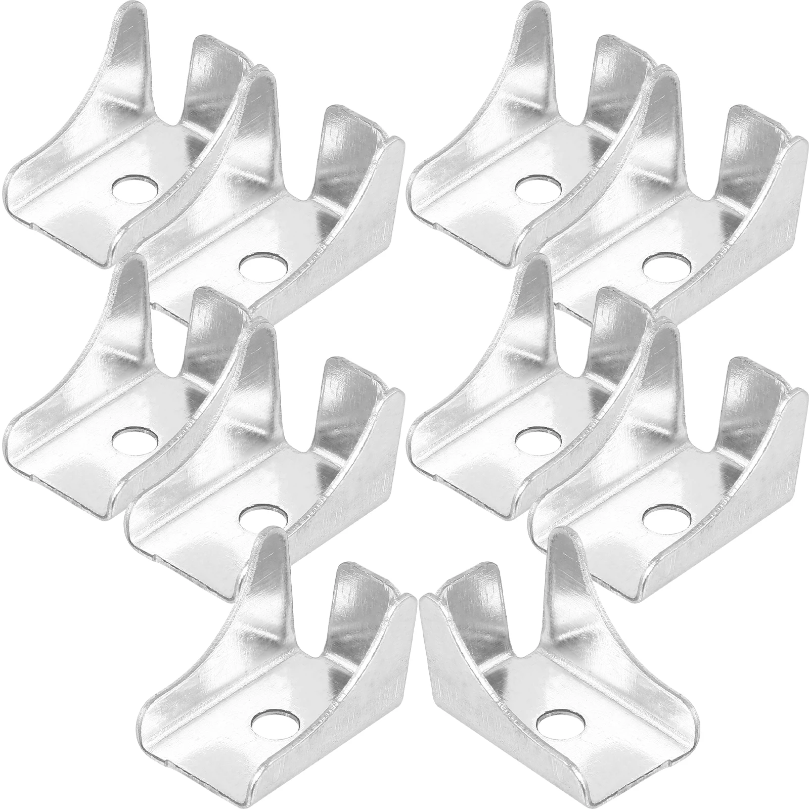 10 Uds. Clips de soporte para estante con hebilla para archivador de armarios de cocina, clavijas de Metal, Hardware, estantería, soporte de alambre para archivar