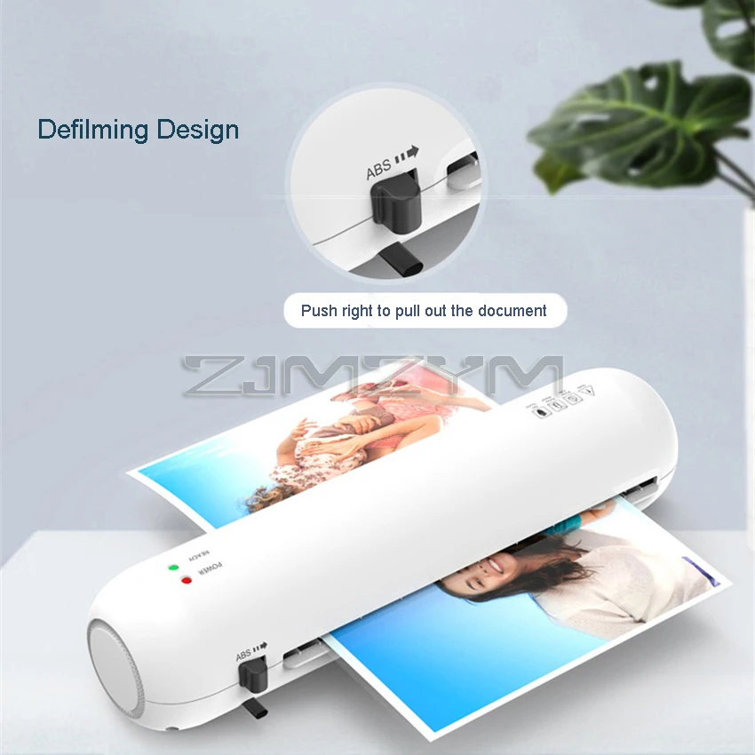 SL280 A4 230mm Desktop Laminator Set Hot and Cold Lamination 2 Roller System 220V/110V Overmolding machine