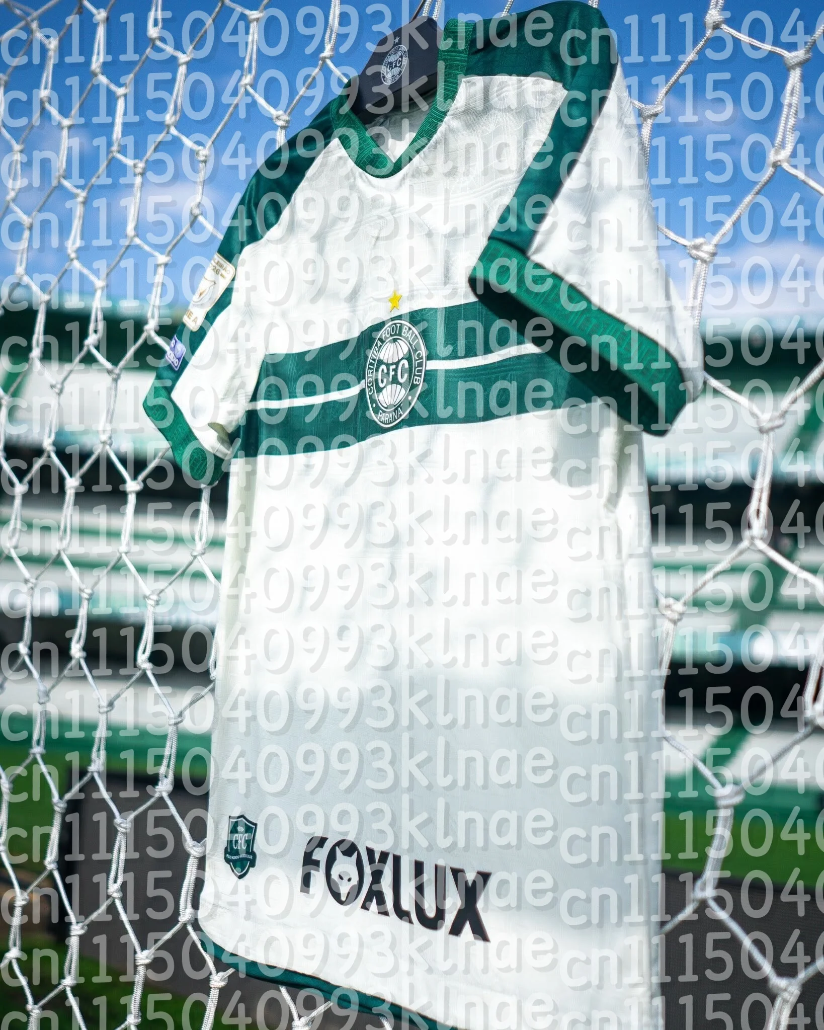 2026-27 Neue Coritiba-Style Familien-Fußballtrikots, Sommer-Freizeit-Kurzarm-Fußball-T-Shirt, Herren- und Damenbekleidung – Detail 1