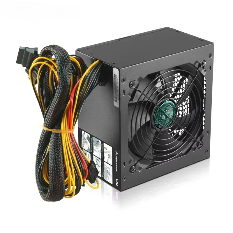 PSU 500W SFX desktop custom power supply with black cooling fan 24-pin AC 300W 400W 500W PC power supply