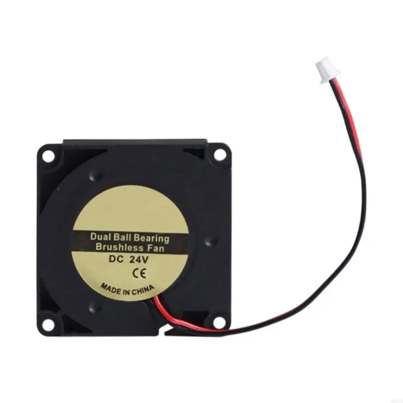 

D08B 3D PRINTER PARTER HOTPEREND Часть модернизированная охлаждающая вентилятор с двойным подшипником 40 мм 40x40x10 мм