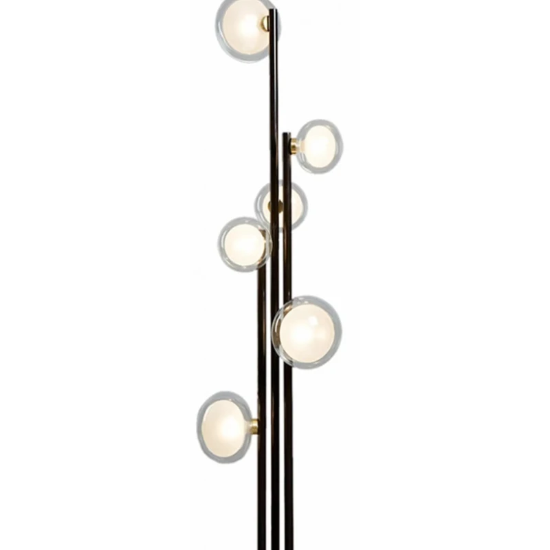 

Floor lamp multi-head lamp replica niche post-modern simple line desk lamp living room bedroom study atmosphere lamp