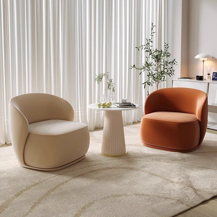 Modern Leisure Sofa Chair Set for Hotel Beauty Salon & Office Lobby-Durable Fabric Home Furniture
