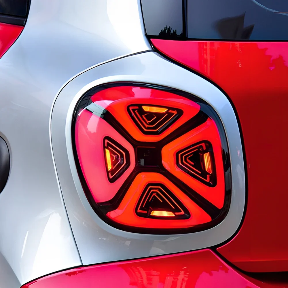 For Smart Fortwo Forfour 2015-2019 W451 W453 W452 LED Auto Taillights Assembly Upgrade High Configure Turn Signal Accessories