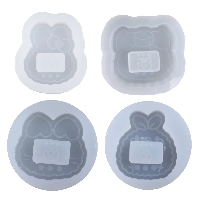 Diy Epoxy Mold Drop Silicone Mold for Cat Bear Rabbit Chicken Mol R3MC