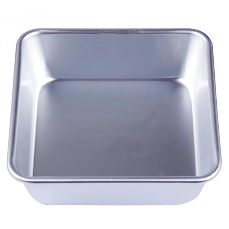 4 Inch Aluminum Alloy Mousse Square Cake Mold Cake Mould Bakeware Decorating Baking Tools