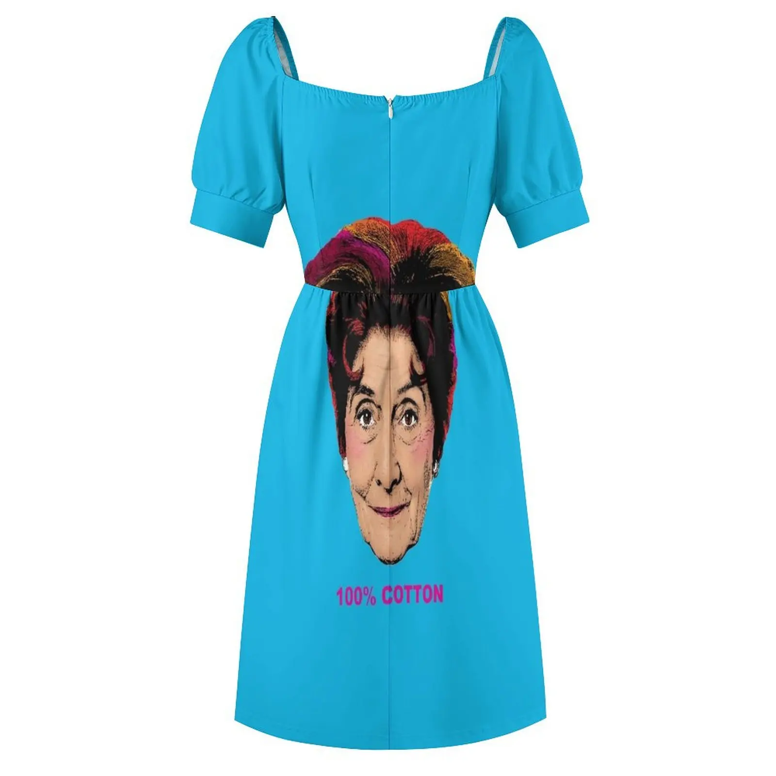 100 Baumwolle – Dot Cotton Essential T-Shirt, kurzärmeliges Kleid, Kleidung für Damen, Sommer 2025,