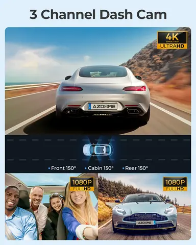 8 best sales azdome dash cam - №6