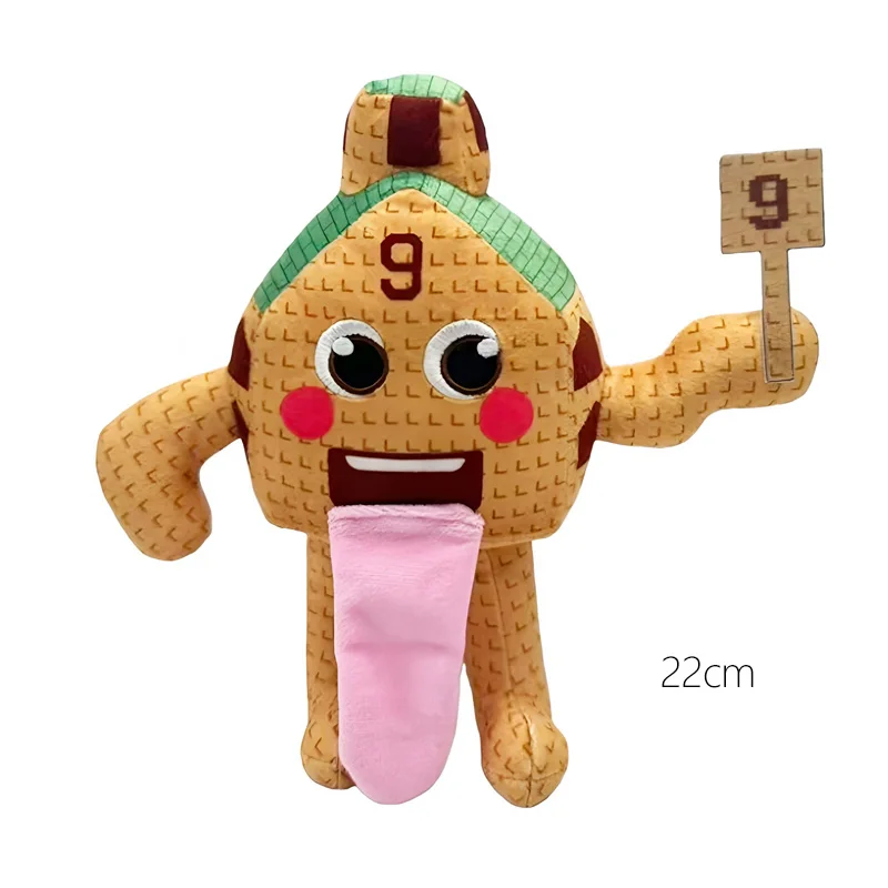 Steal A Brainrot Cute Plush Toy  No.67 9 House Figure Stuffed Doll Anime Game Merch Soft Toys for Girl Christmas Birthday Gifts