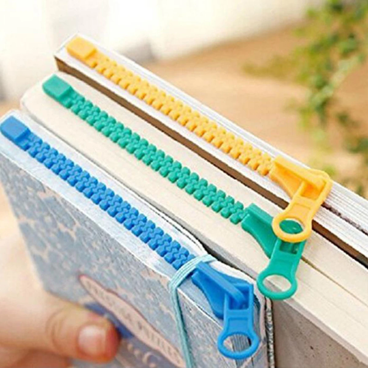 La herramienta creativa de paginación de libros con marcapáginas con cremallera es un accesorio de lectura ideal para un práctico tomar notas y marcar
