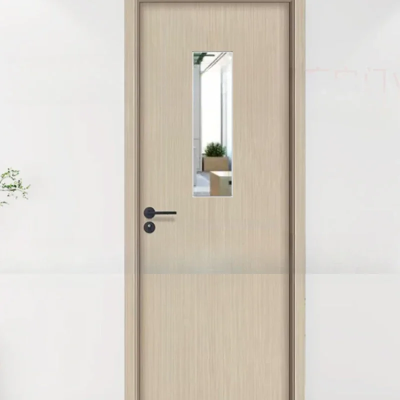 Puertas de vista de madera con cinta personalizada, puertas de diseño de ajedrez ecológicas de vidrio, salón de Mahjong compuesto, acordeón, mejoras para el hogar RR50DW