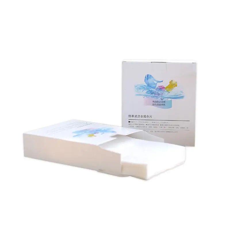 Anti-Dyeing Laundry Tablets Absorption Paper Cloth Washing Machine Cleaning Clothing Supplies Anti-Cross Color Laundry Sheets image 6