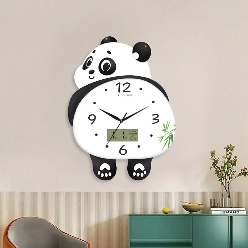Bedside Bedroom Wall Watch Pendulum Decoration Design Modern Wall Watch Living Room Kitchen Orologio Da Parete Decor Items Home