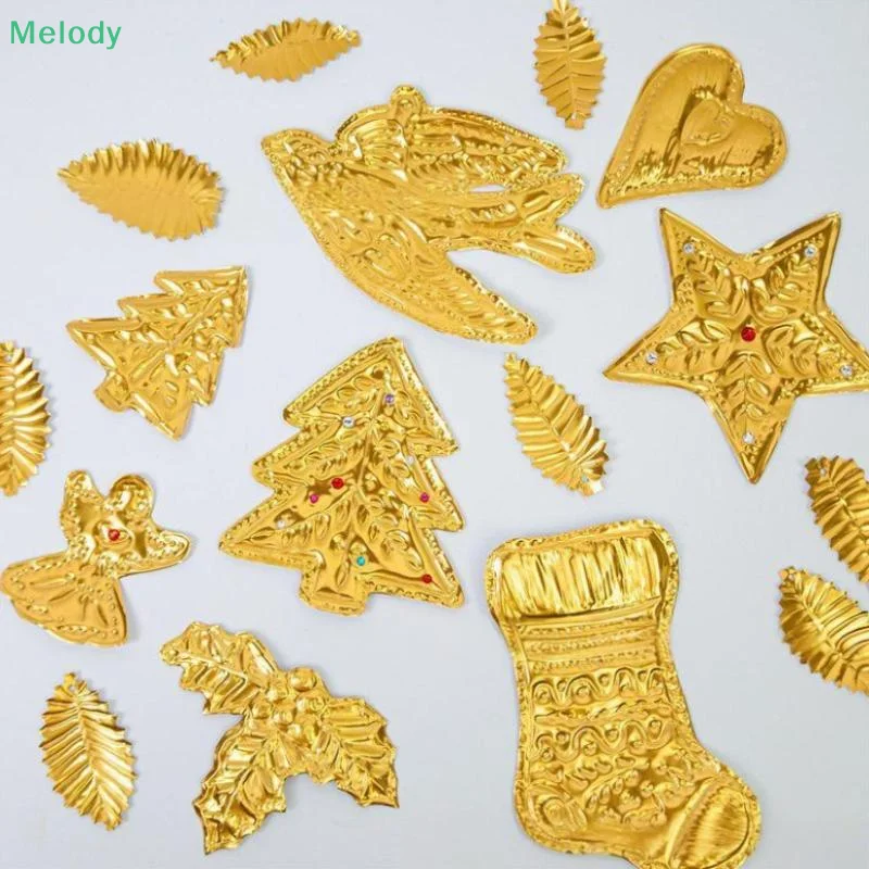 

Gold & Silver 3D Embossed Tin Foil Paper