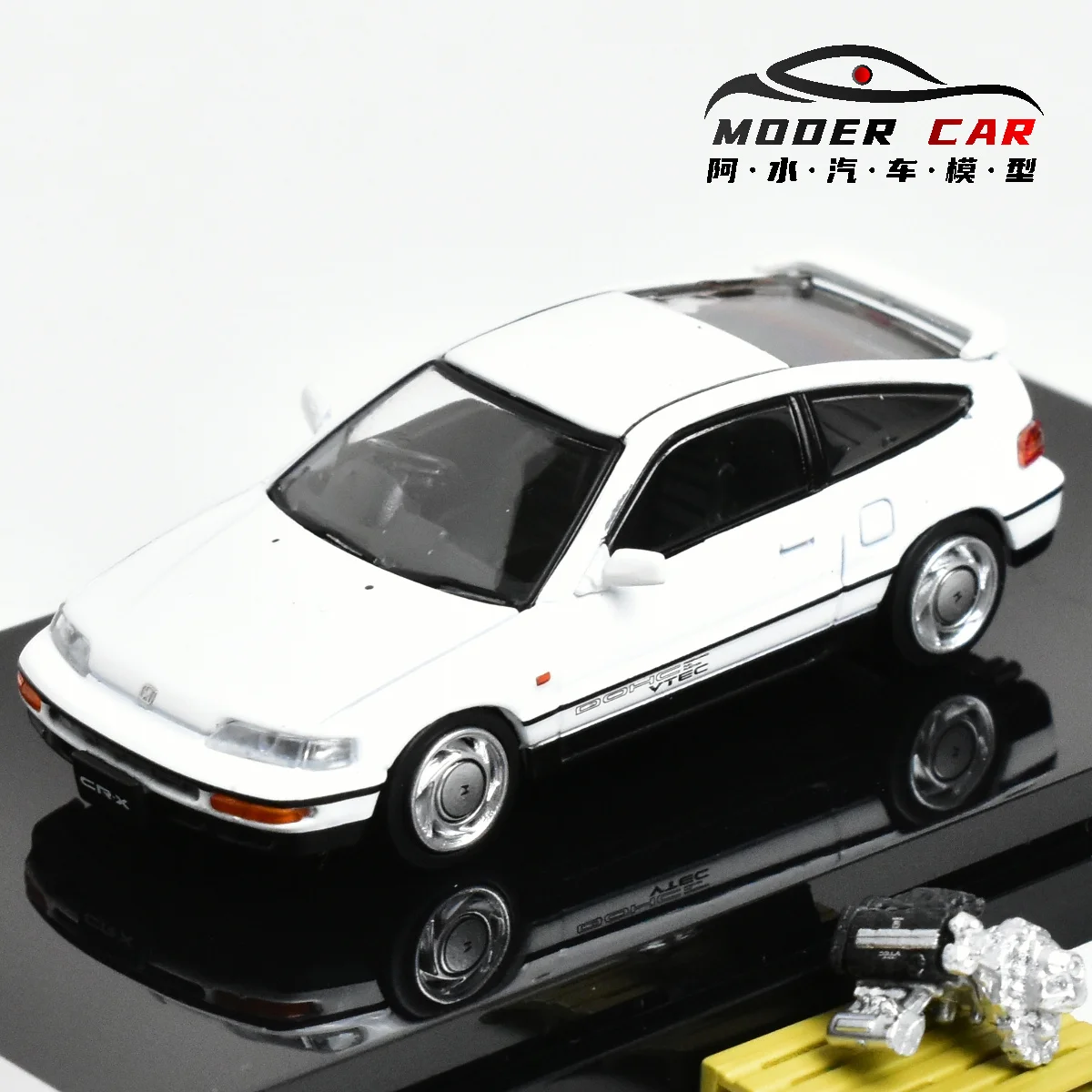 hobby Japan HJ 1:64 CR-X SiR (EF8) Diecast Model Car - AliExpress 26