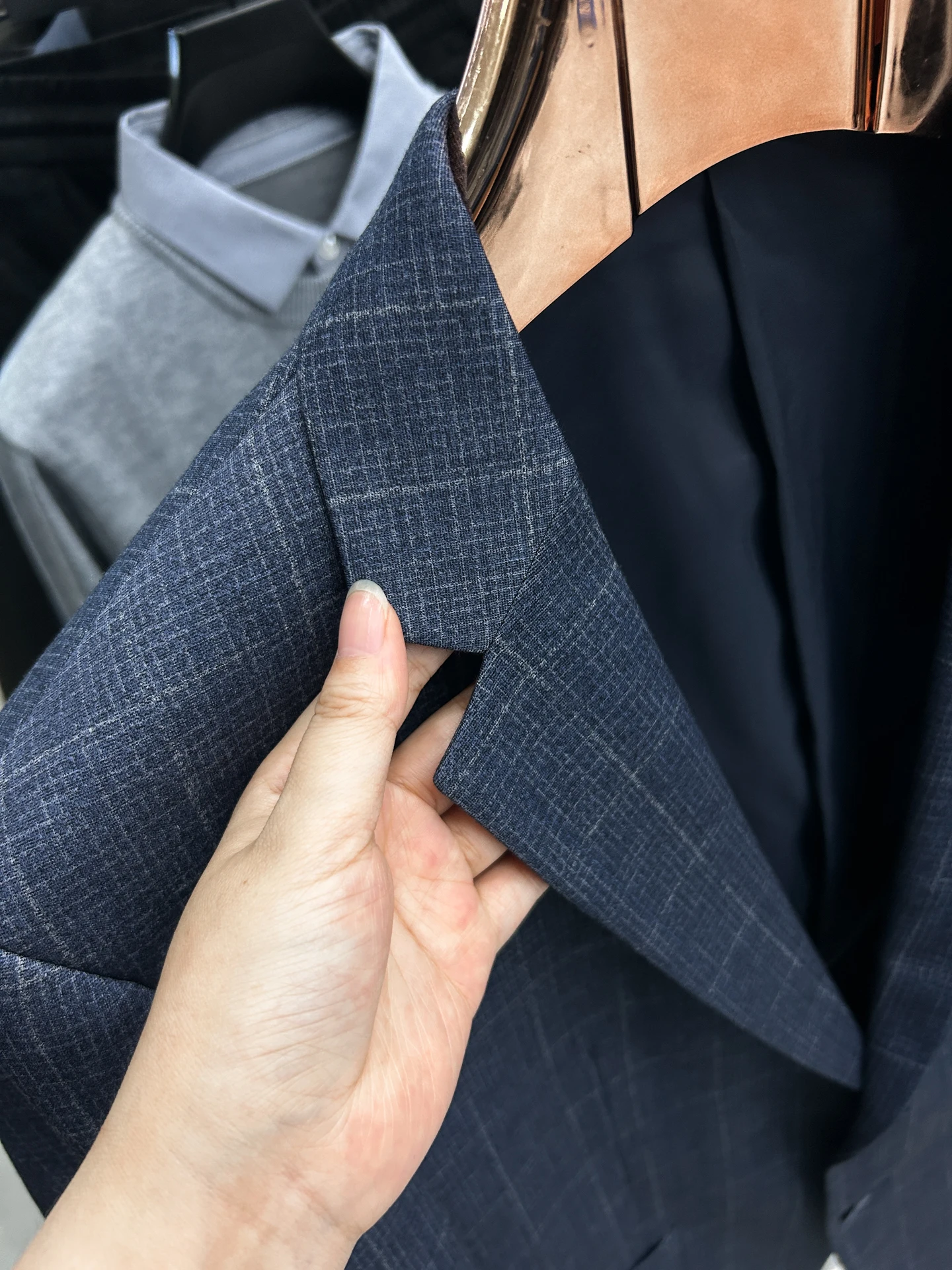 High-End Men's Suit Jacket with Brand Tag Removal 799 Business Casual Style Standard Fit Long Sleeve Spring Autumn Wear