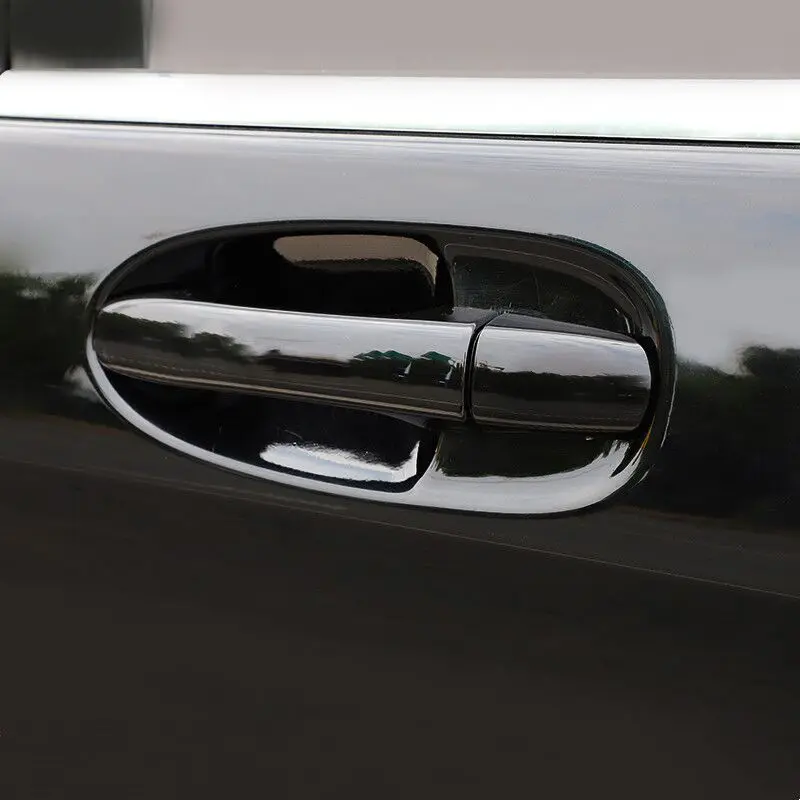 For Mercedes Benz Vito W447 V-Class 2014 2015 2016 2017 2018 2019 2020 Glossy Black Car Door Handle Cover Styling Accessories