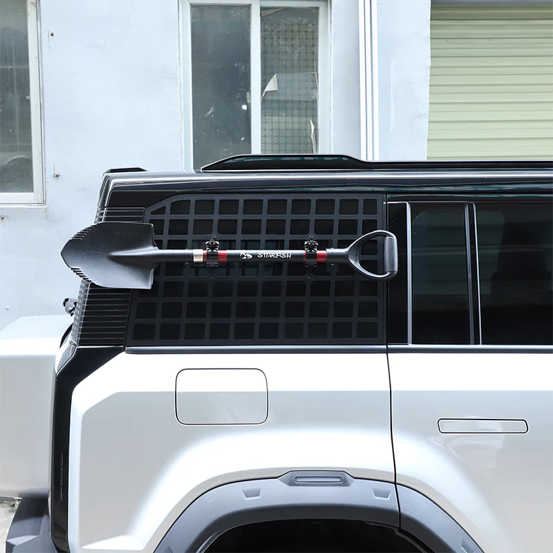

Aluminum Car Trunk Side Window Honeycomb Panel Engineering Shovel Bracket Car Accessories For Chery Jaecoo J6 ICAR 03 2024-2025