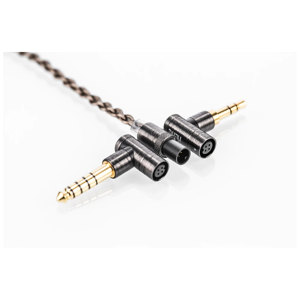 Dunu duw02 pro/duw 02 pro hochreines versilbertes occ kupfer kopfhörer kabel mit q-lock stecker system-2 pin/mmcx