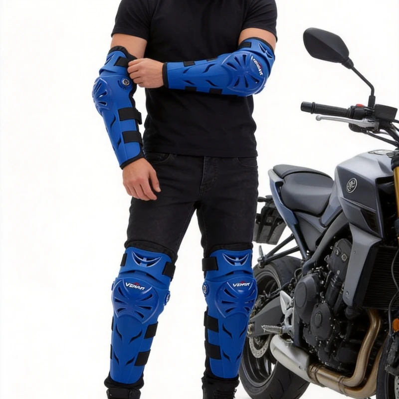 

Knee Pads Motorcycle Motorbike Riding Protective Gear Knee Protector for Bicycle Rider Motorcyclist Cycling Protection Knee Pads