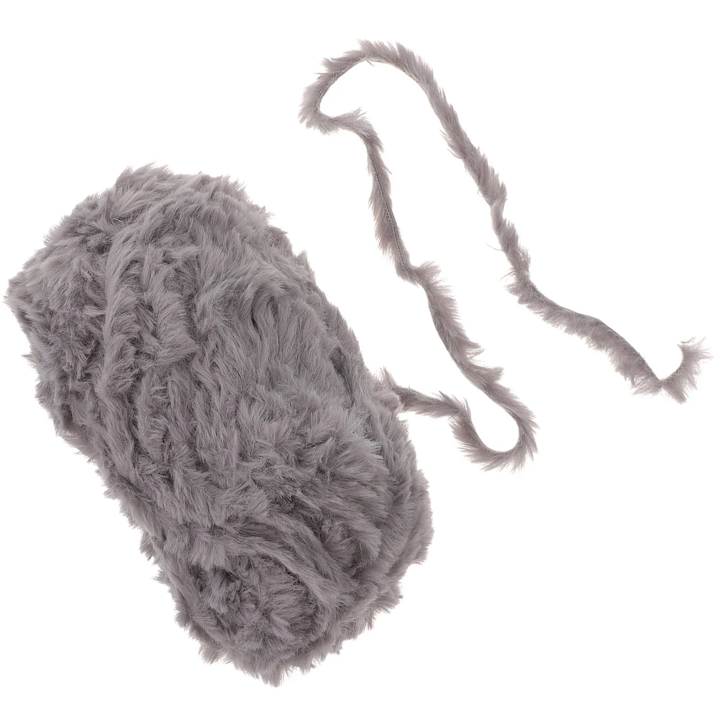 

Imitation Hat Scarf Multi-use Diy Yarn Knitting Comfortable Woolen Crocheting Weaving Crafts Supplies Hand-knitting