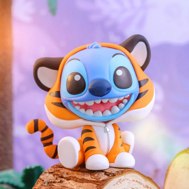 Disney Stitch Blind Box Cosplay Olaf Tigger mysteriöse Überraschung Box Figur Rate Tasche Anime Modell Puppe Weihnachten Geschenk Spielzeug