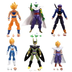 Dragon Ball Action Figure SHF Goku Vegeta Piccolo Daimao Trunks Movable Joints Anime Figurine Model Collective Toys