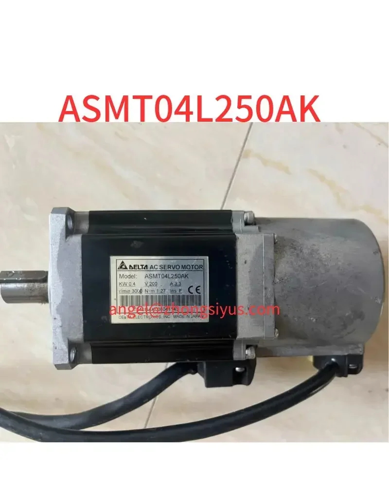 

Used servo motor ASMT04L250AK 400W