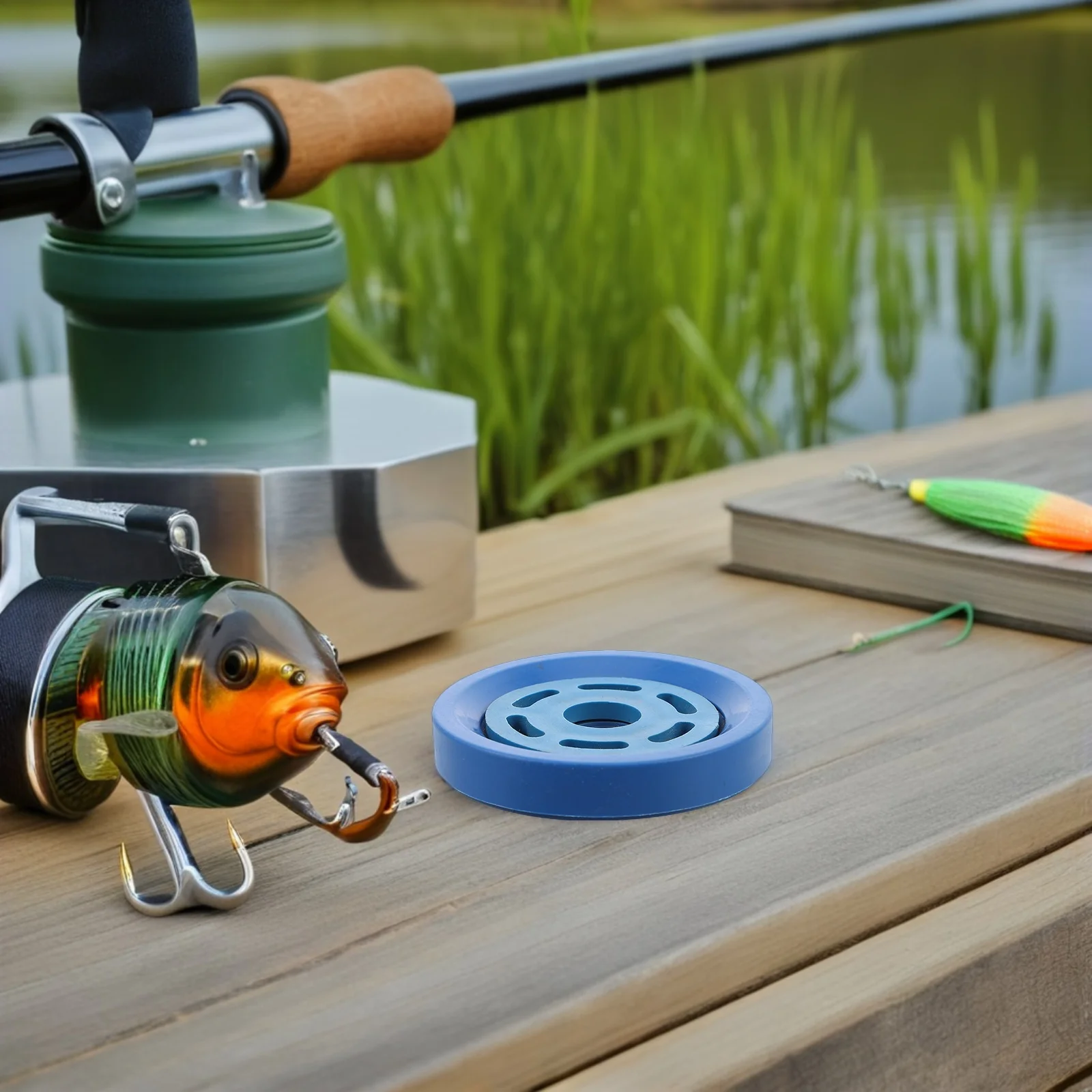 

12Sets American Style Fishing Net Branching Line Horn Cast Net Ring Tool Fish Catching Equipment Kit Fishing Gear