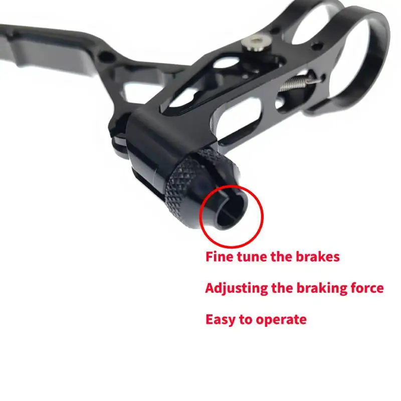 Fahrrad Brems Griff Faltrad 14/16/20 Zoll MTB BMX Fahrrad Ultraleicht CNC 64g Bremshebel Für Brompton V Brems Griff Hebel – Detail 4