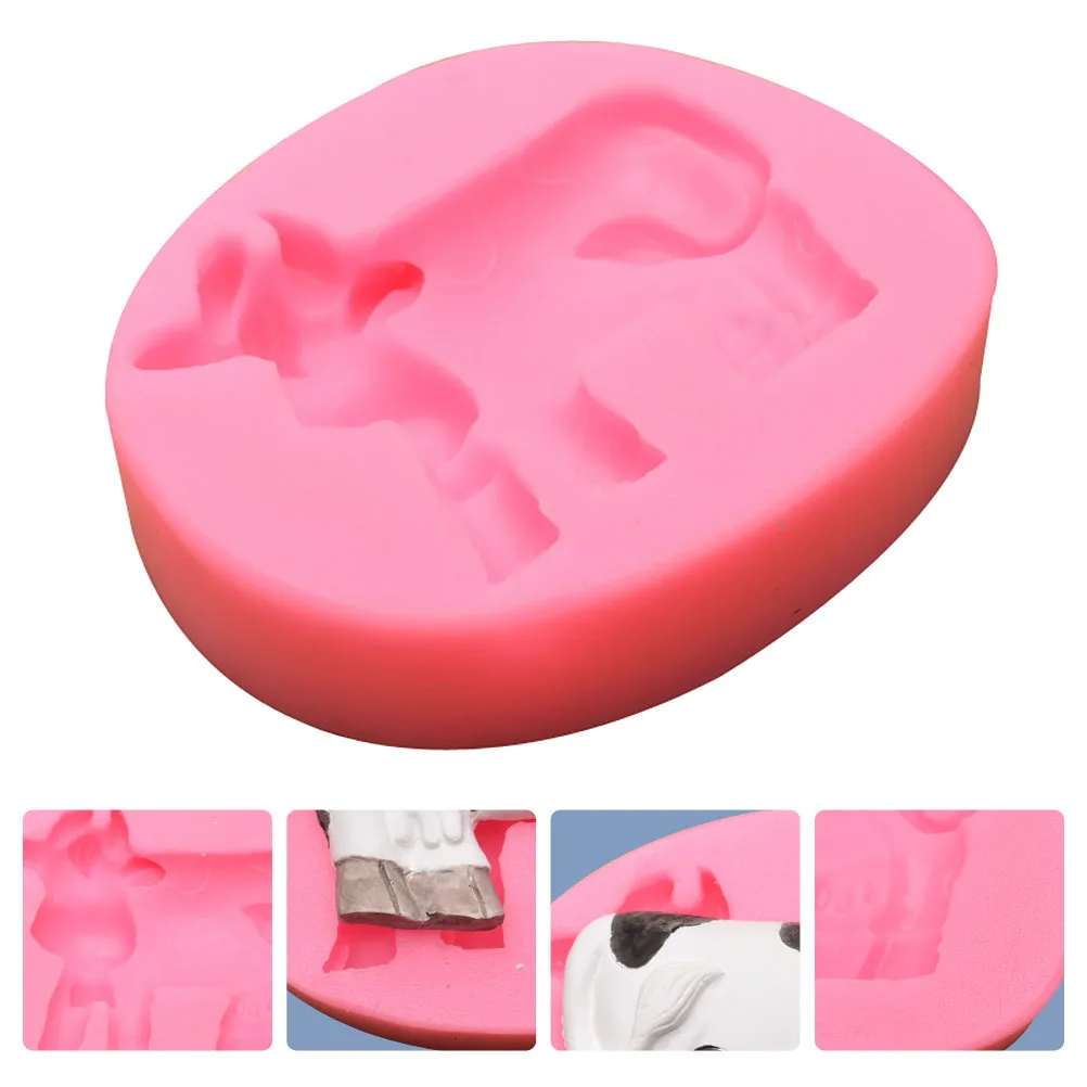 

Creative Cow Shape Silicone Mold for Baking Cakes Cookies Fondant Desserts Reusable Flexible Mold Home Kitchen Tool