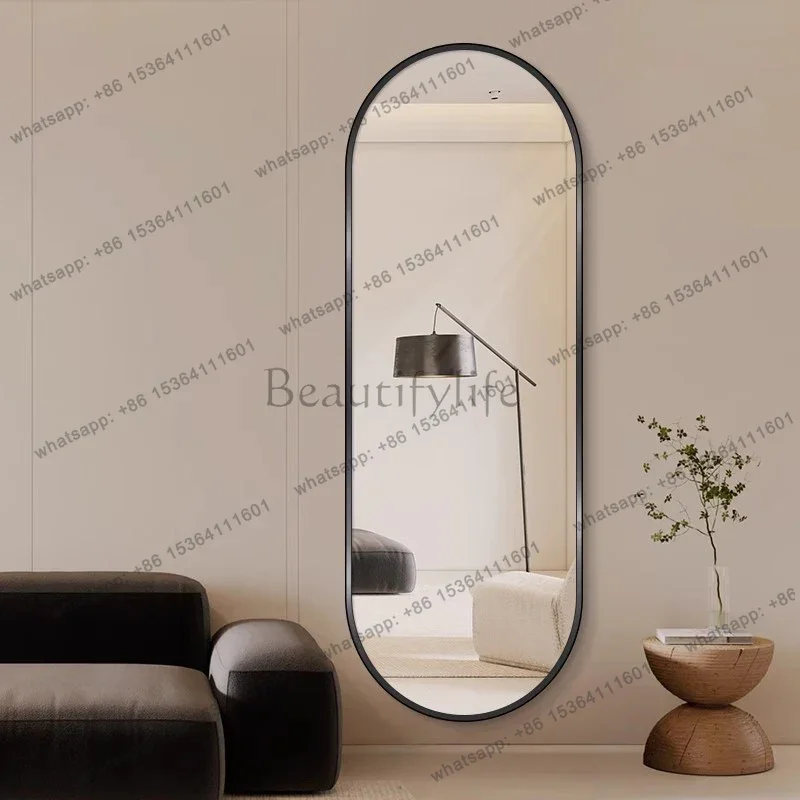 LD Long Luxury Mirror Wall Modern Living Room Decoration Full Body Girls Men Bedroom Bathroom Mirror   Home Products
