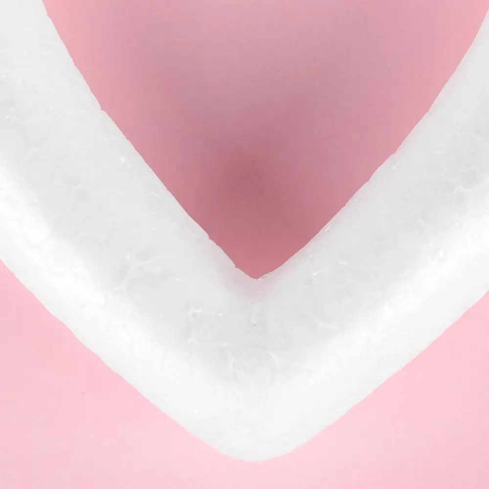 New Modelling Polystyrene Wedding Decor White Craft Balls Heart Foam Mould Party Decoration Valentine's Day