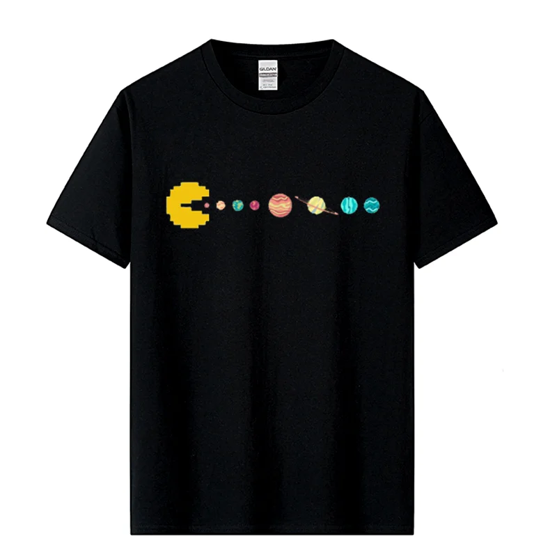Camiseta de alta calidad para hombre, 100% algodón, divertida Camiseta con estampado, camiseta informal holgada con cuello redondo, camiseta fresca,