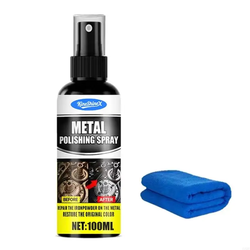 6XDF Automobile Metal Rust Removal Sprayer Auto Wheel Parts Paint Antirust Cleaner
