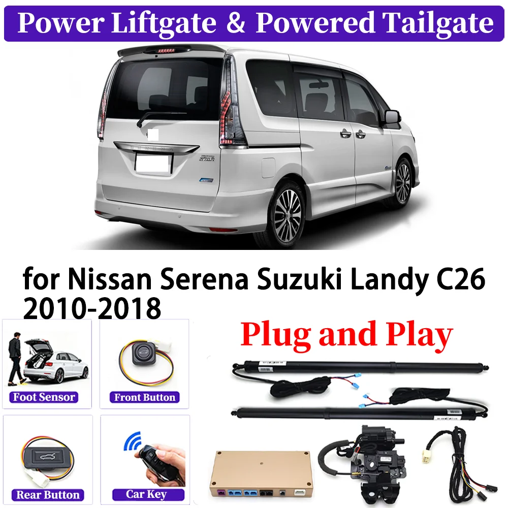for Nissan Serena Suzuki Landy C26 2010-2018 OEM Upgrade Car Automatic Power Liftgate Kit Smart Auto Electric Tailgate System