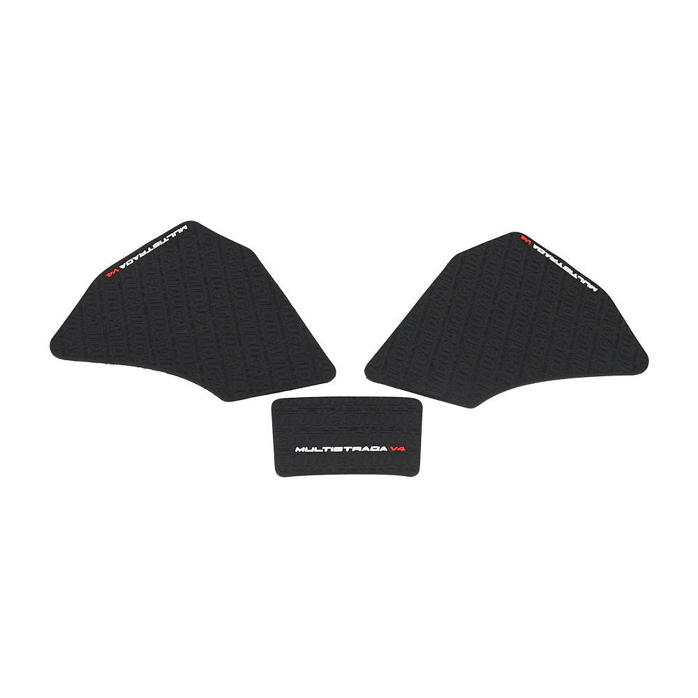 ل DUCATI Multistrada V4 S V4S 2021 جديد دراجة نارية مقاوم للماء عدم الانزلاق الجانب خزان الوقود وسادة ملصقات ملصقات المطاط