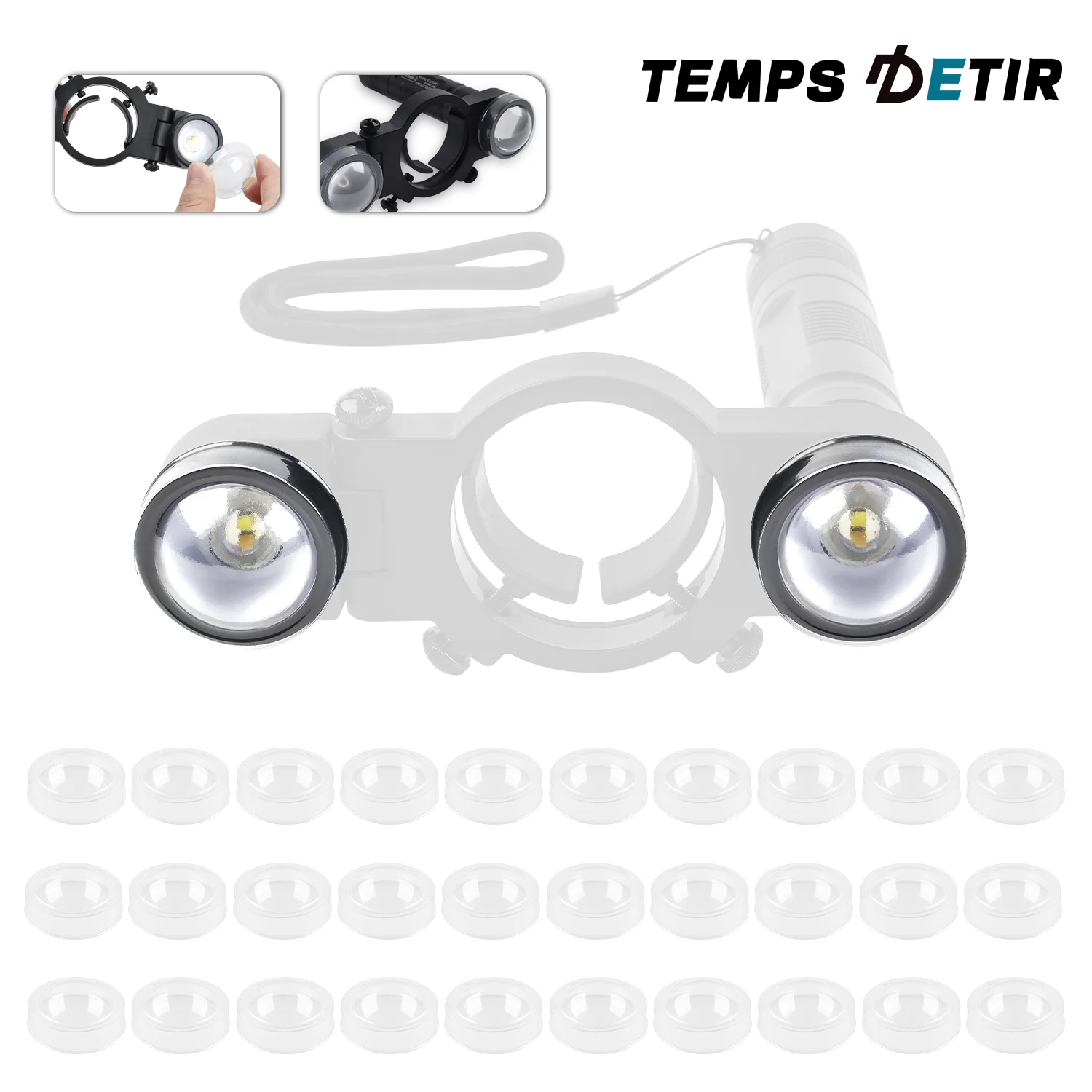 

30/50/100PCS Lampshade for Spray Gun Light Paint Splash Protection Lamp Cover Painting Tool Accessories for Spray Gun Fill Light