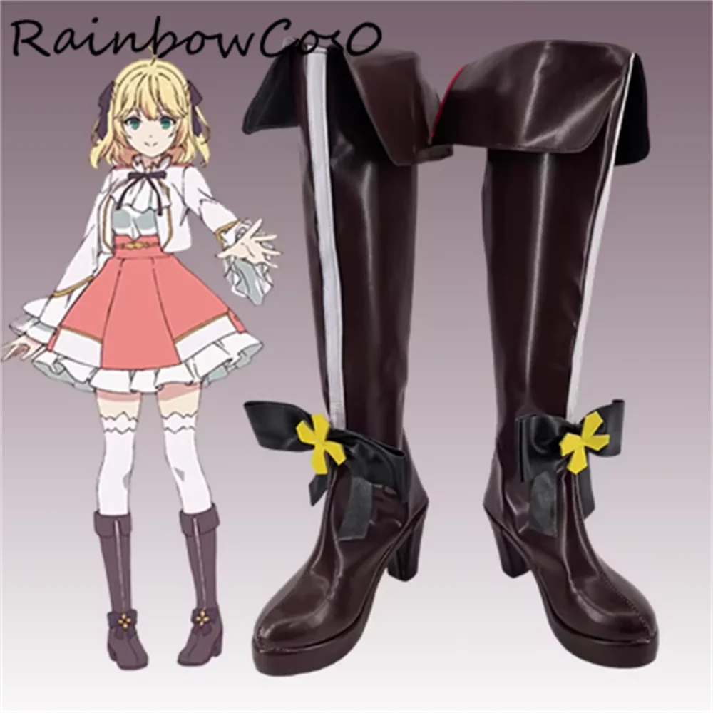 

Обувь для косплея Anisufia Win Parettia The Magical Revolution, ботинки для игр, аниме, Хэллоуина, Рождества, RainbowCos0 W5620