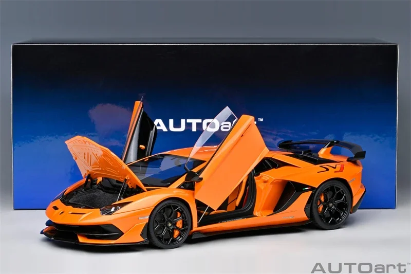 Autoart Car Model 1/18 Lamborghini Aventador Svj Car Model