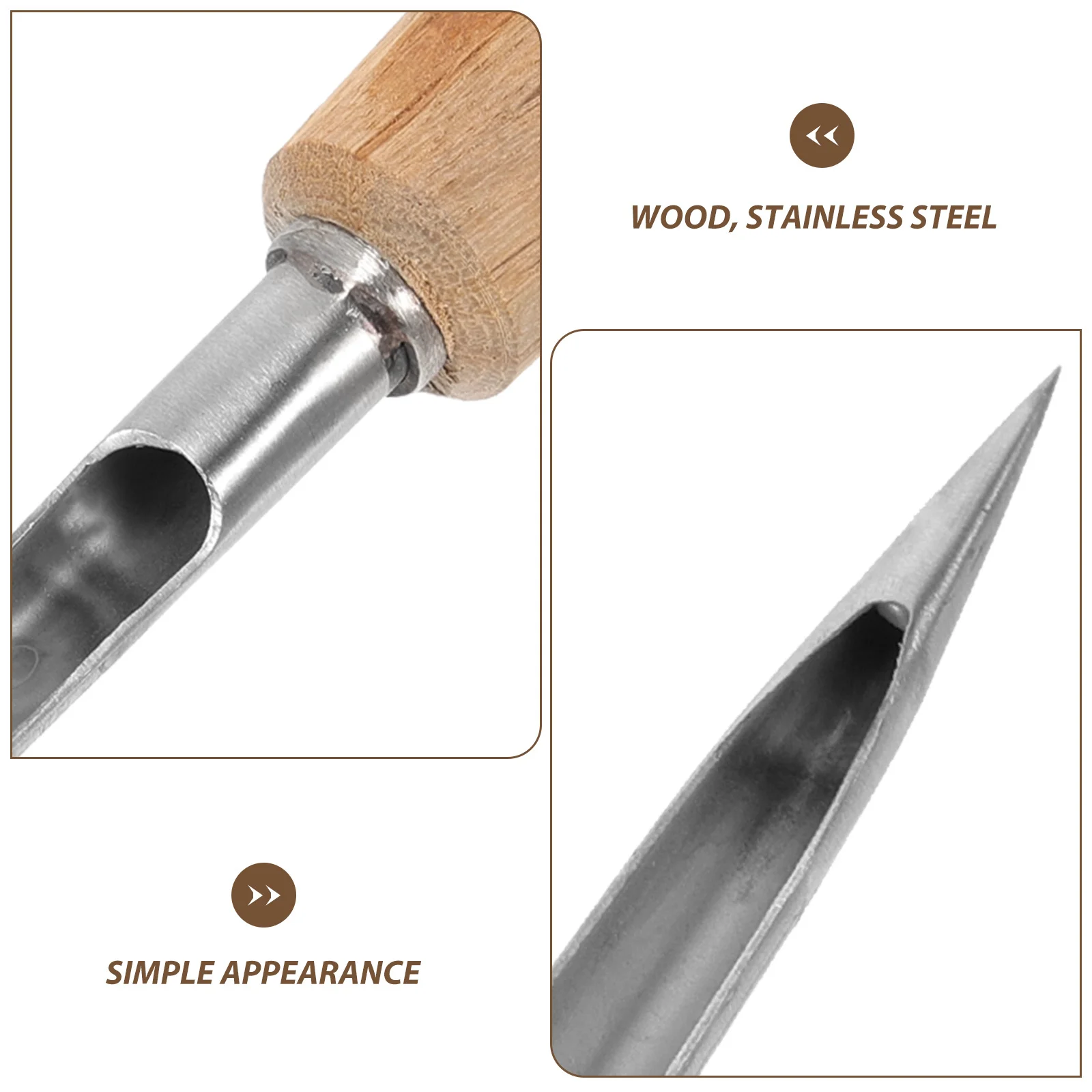 

Stainless Steel Cereal Sampler Grain Sampling Tool For Wheat Corn Soil Powder Multi-Functional Probe Portable Wood
