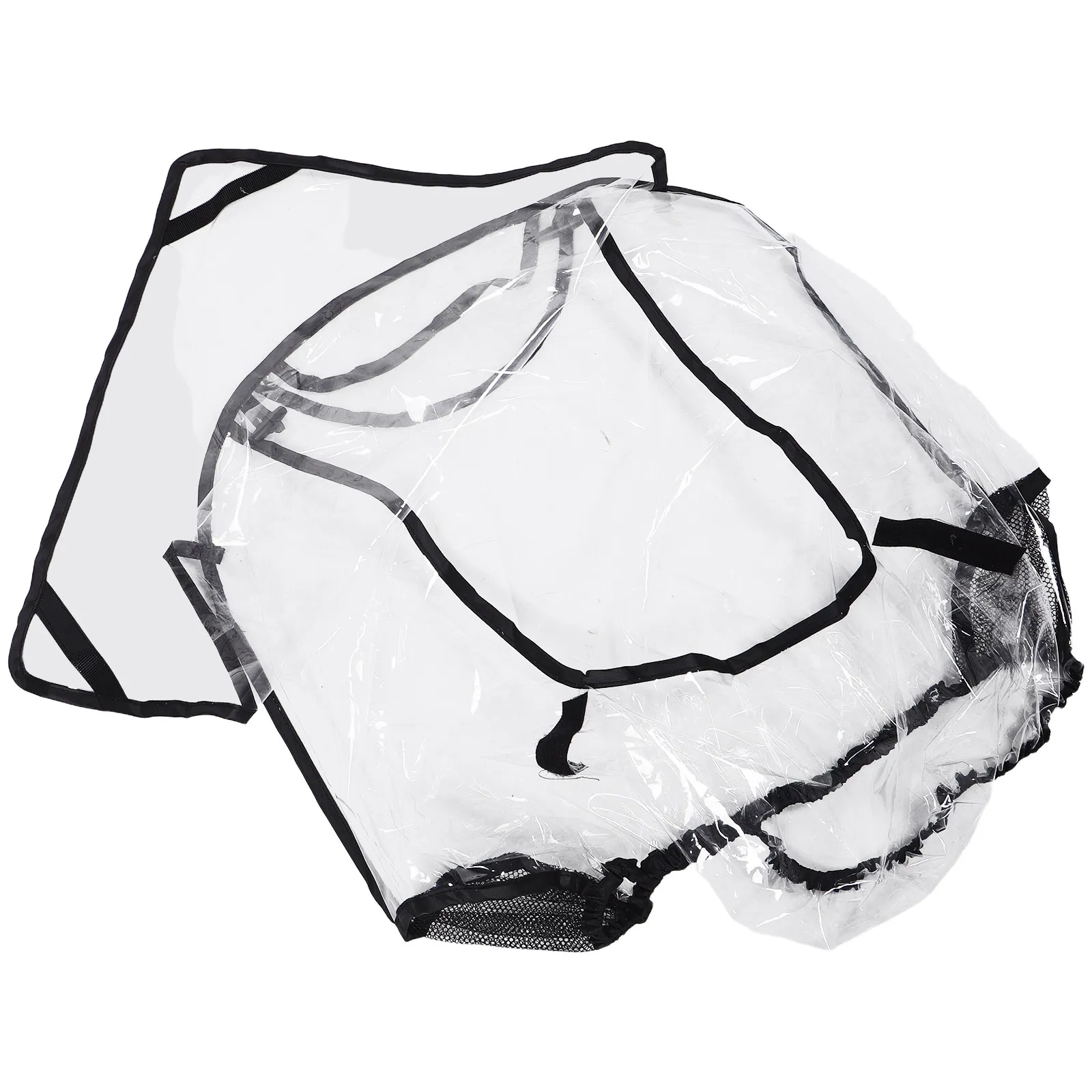 Baby Stroller Rain Protector Eva Waterproof Transparent Universal Pram Rain Cover Travel System Rainproof Cover