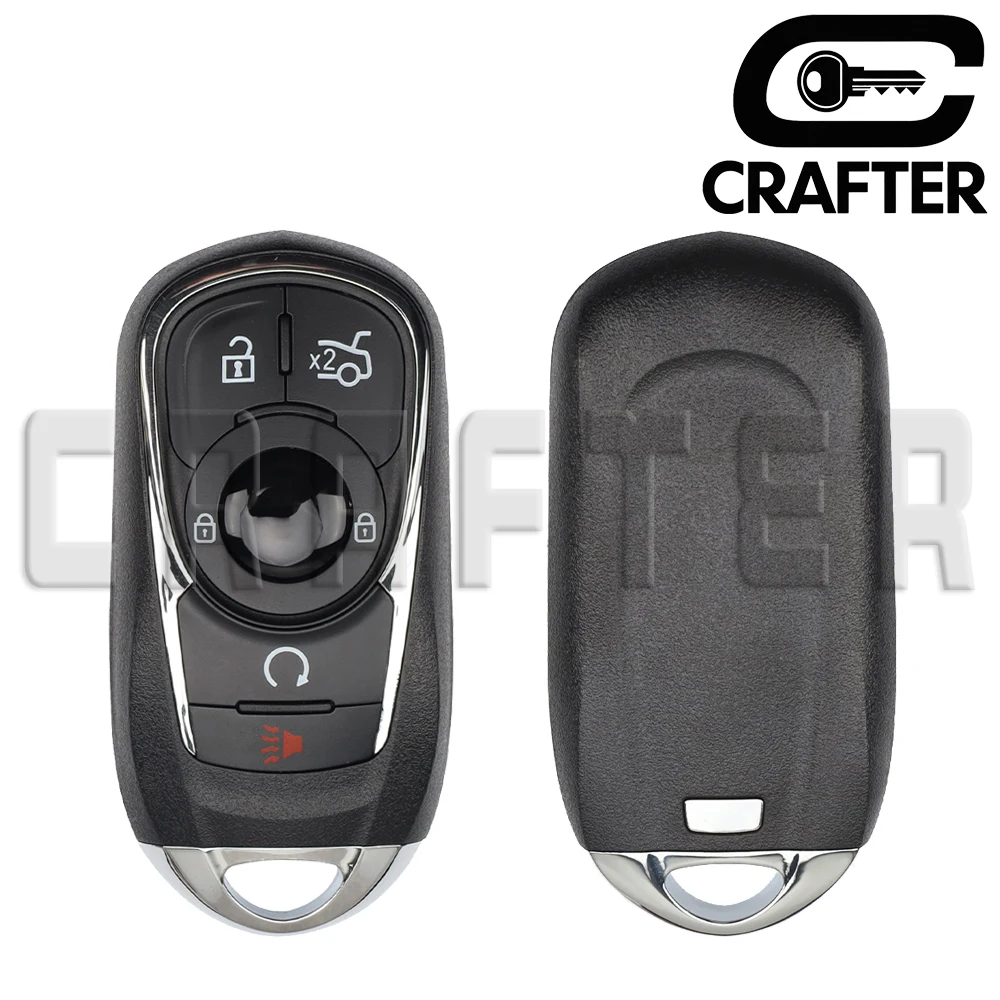 Key Crafters ID46 CHIP HYQ4AA 315MHz HYQ4EA 433MHz Smart Remote Car Key For Buick Envision LaCrosse 2017~19 ENCORE 3 to 5 Button