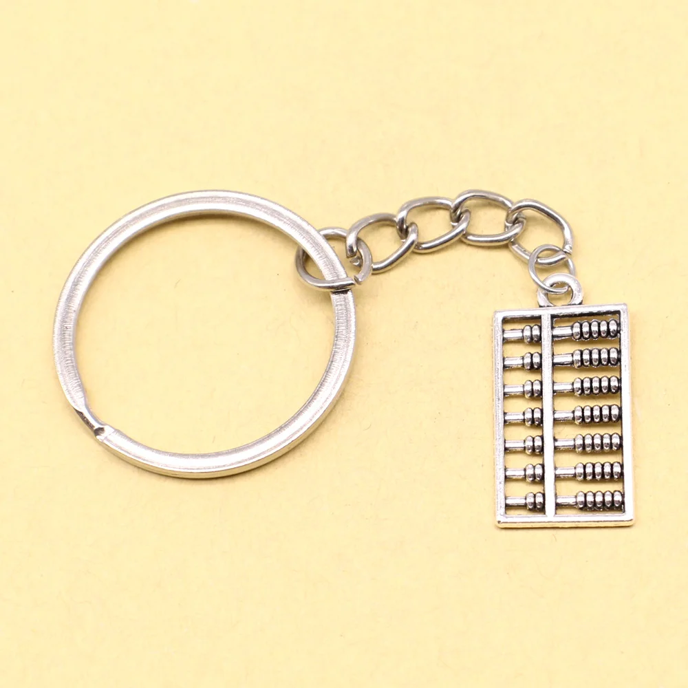 1 Piece Abacus Key Ring Diy Woman Jewelri 13x25mm